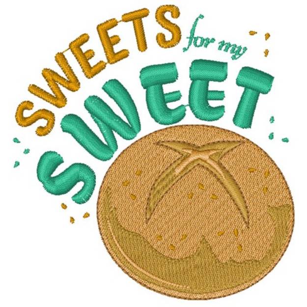 Picture of Sweets For My Sweet Machine Embroidery Design