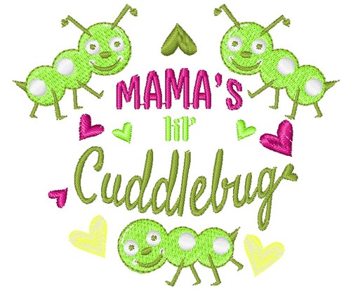 Mams Lil Cuddlebug Machine Embroidery Design