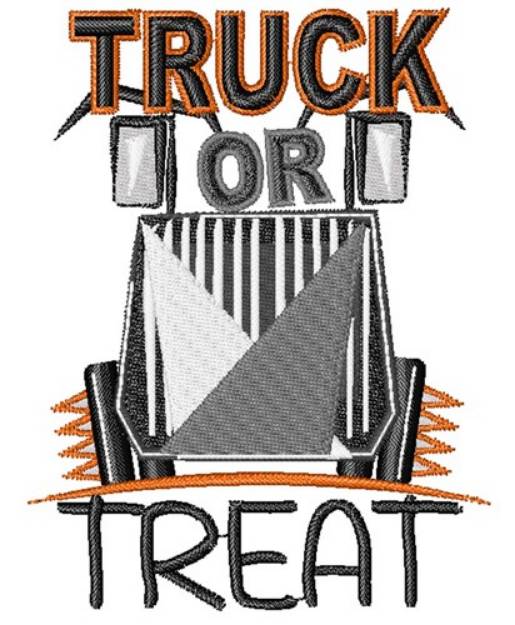 Picture of Truck or Treat Machine Embroidery Design