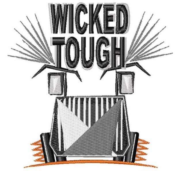 Picture of Wicked Tough Machine Embroidery Design