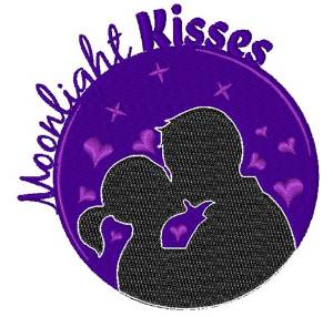 Picture of Moonlight Kisses Machine Embroidery Design