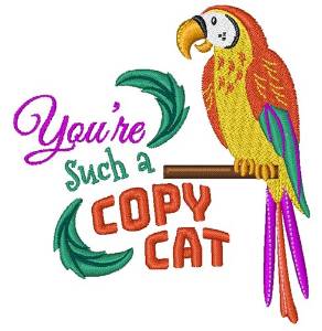 Picture of Such A Copy Cat Machine Embroidery Design
