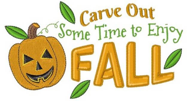 Picture of Enjoy The Fall Machine Embroidery Design
