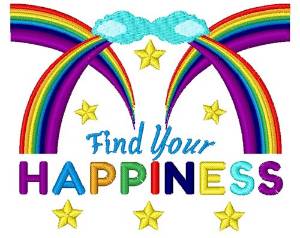 Picture of Find Your Happiness Machine Embroidery Design