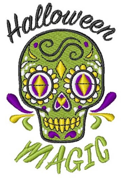 Picture of Halloween Magic Machine Embroidery Design