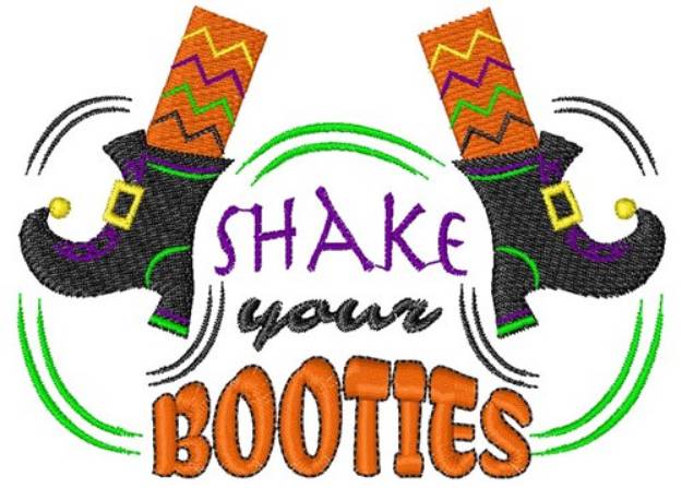 Picture of Shake Your Booties Machine Embroidery Design