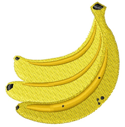 Bananas Machine Embroidery Design