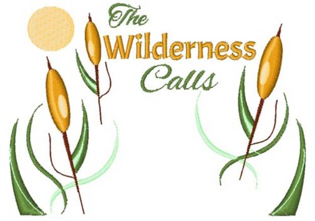 Picture of The Wilderness Calls Machine Embroidery Design