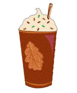 Picture of Fall Latte Base Machine Embroidery Design