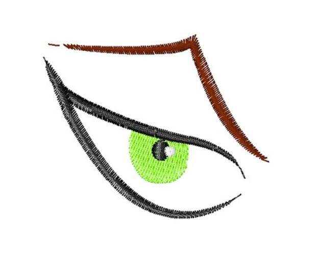 Picture of Scary Eye Base Machine Embroidery Design