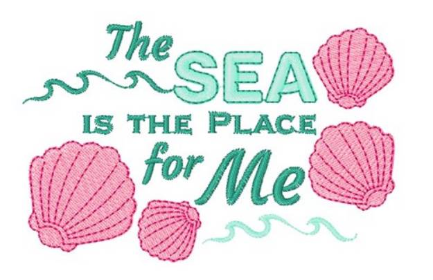 Picture of The Place For Me Machine Embroidery Design
