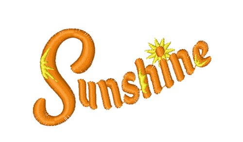 Sunshine Base Machine Embroidery Design
