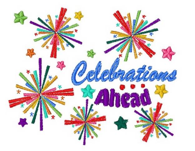 Picture of Celebrations Ahead Machine Embroidery Design