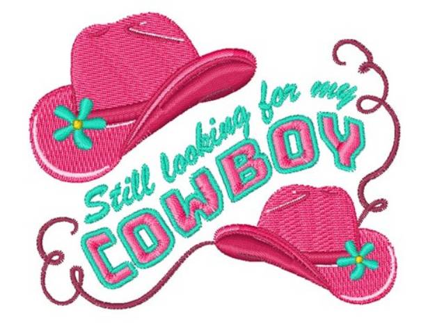 Picture of My Cowboy Machine Embroidery Design