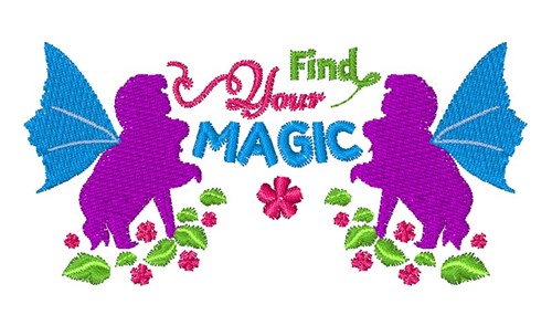 Find Your Magic Machine Embroidery Design