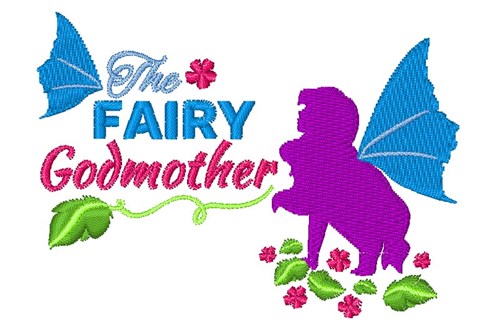 Fairy Godmother Machine Embroidery Design