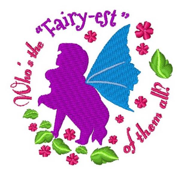 Picture of The Fairy-est Machine Embroidery Design