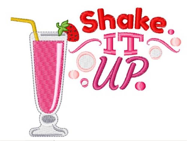 Picture of Shake It Up Machine Embroidery Design