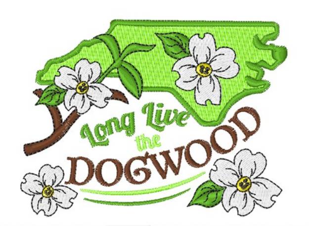 Picture of The Dogwood Machine Embroidery Design
