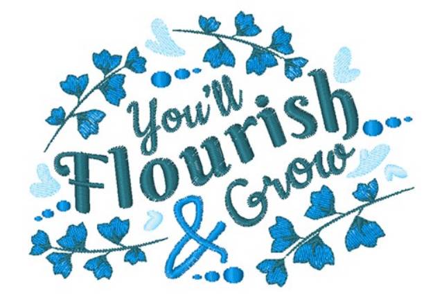Picture of Flourish & Grow Machine Embroidery Design