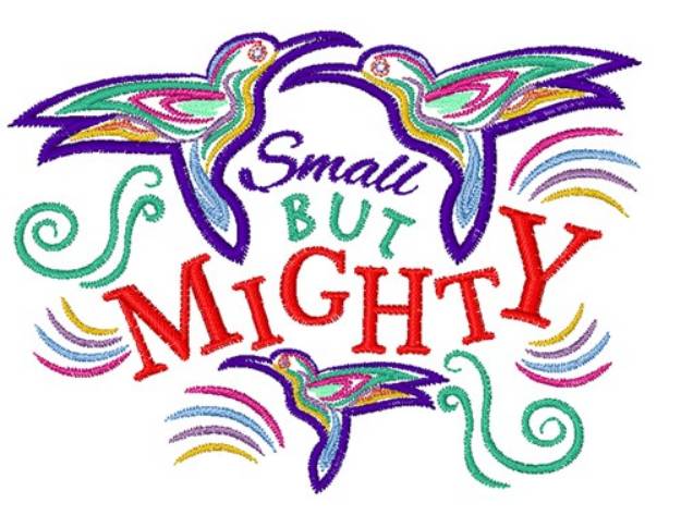 Picture of Small But Mighty Machine Embroidery Design