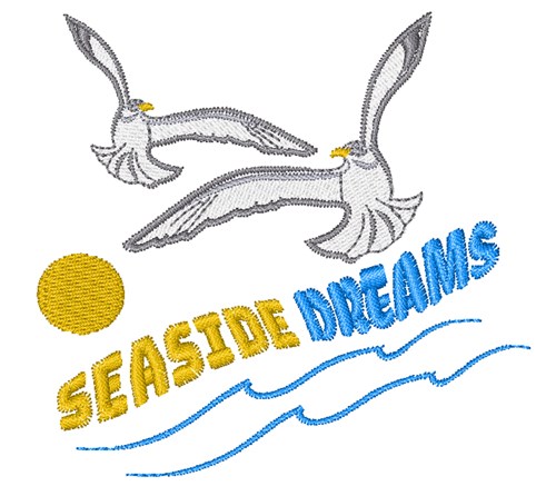 Seaside Dreams Machine Embroidery Design
