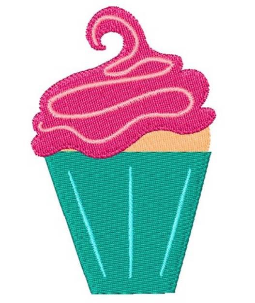 Picture of Cupcake Machine Embroidery Design