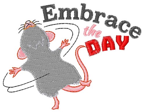 Embrace The Day Machine Embroidery Design