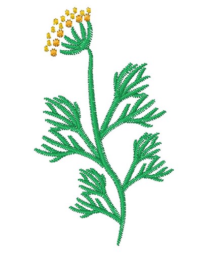 Dill Weed Machine Embroidery Design