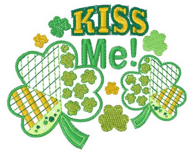 Picture of Kiss Me Machine Embroidery Design