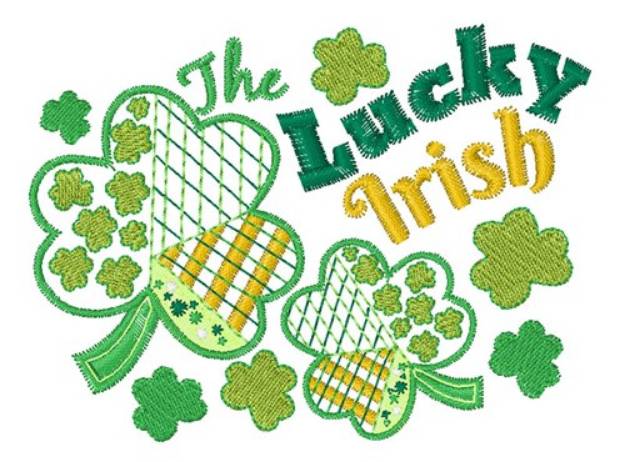 Picture of Lucky Irish Machine Embroidery Design
