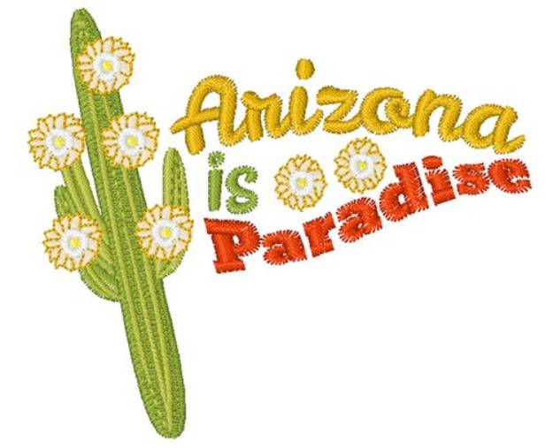 Picture of Arizona Paradise Machine Embroidery Design