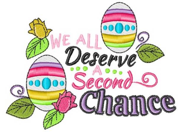 Picture of A Second Chance Machine Embroidery Design