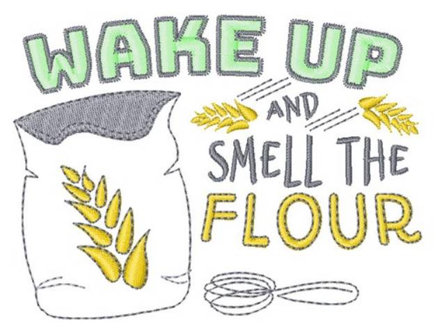 Picture of Smell The Flour Machine Embroidery Design