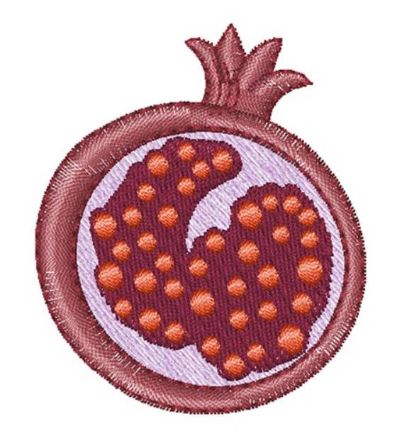 Picture of Pomegranate Machine Embroidery Design