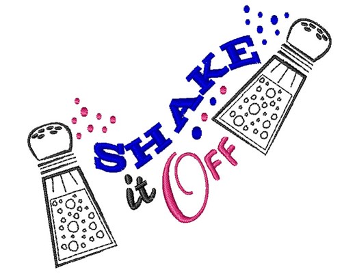 Shake It Off Machine Embroidery Design