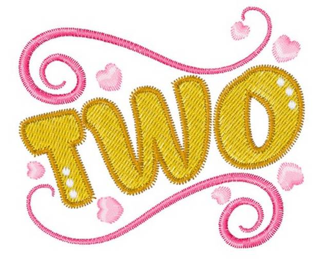 Picture of Two Machine Embroidery Design
