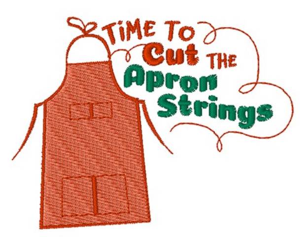Picture of Cut The Apron Strings Machine Embroidery Design
