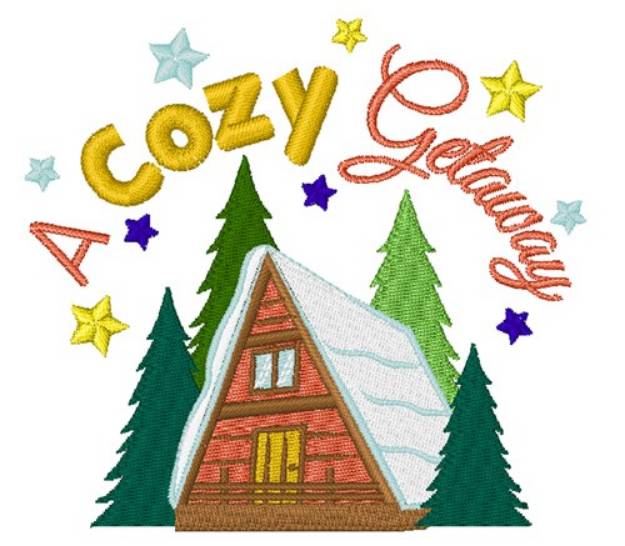 Picture of Cozy Getaway Machine Embroidery Design