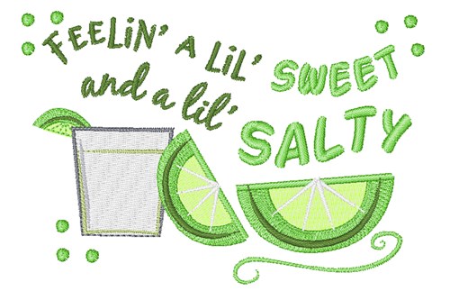 Sweet And Salty Machine Embroidery Design