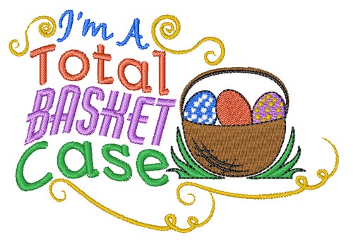 A Total Basket Case Machine Embroidery Design