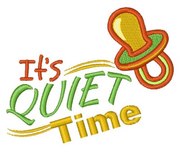 Picture of Quiet Time Machine Embroidery Design