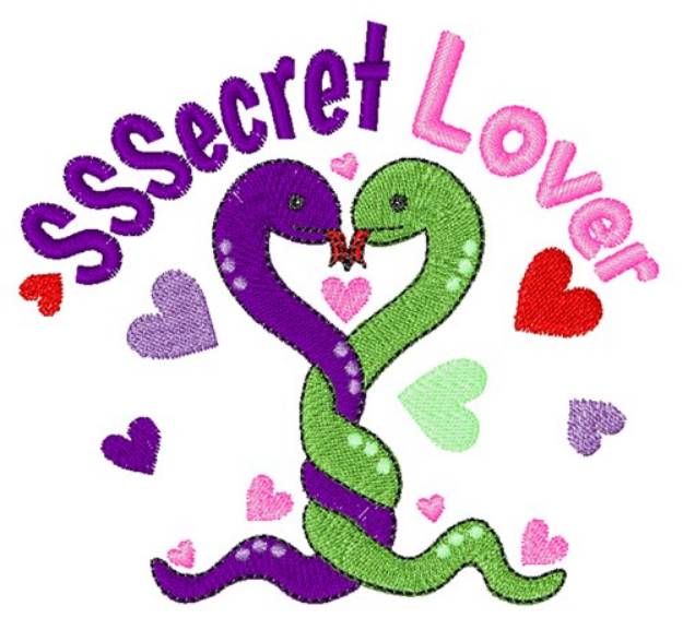 Picture of Secret Lover Machine Embroidery Design