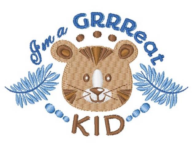 Picture of Great Kid Machine Embroidery Design