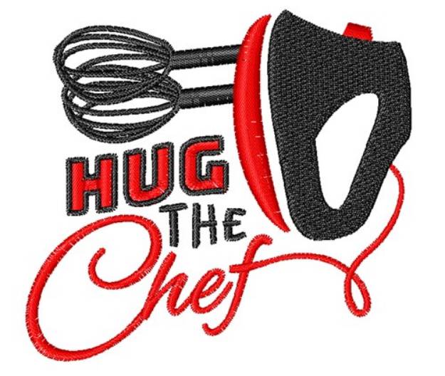 Picture of Hug The Chef Machine Embroidery Design
