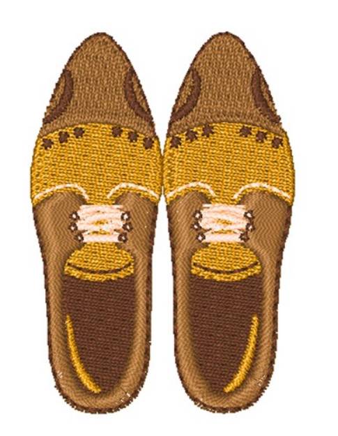 Picture of Wing Tip Shoes Machine Embroidery Design