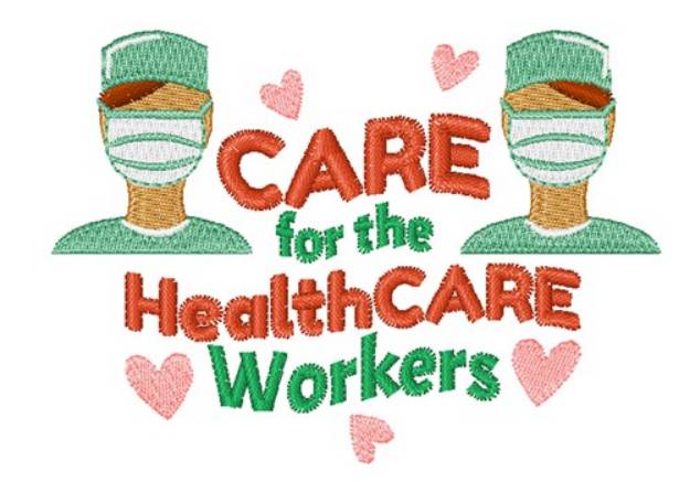 Picture of Healthcare Workers Machine Embroidery Design