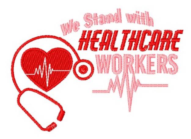 Picture of Healthcare Workers Machine Embroidery Design
