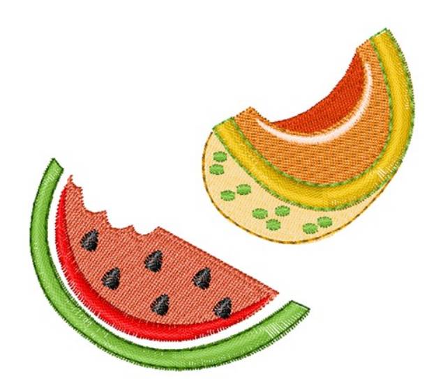 Picture of Melon Slices Machine Embroidery Design