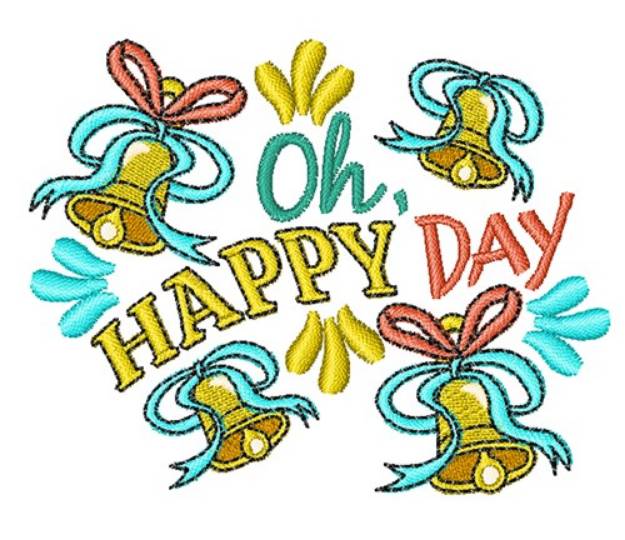 Picture of Oh Happy Day Machine Embroidery Design